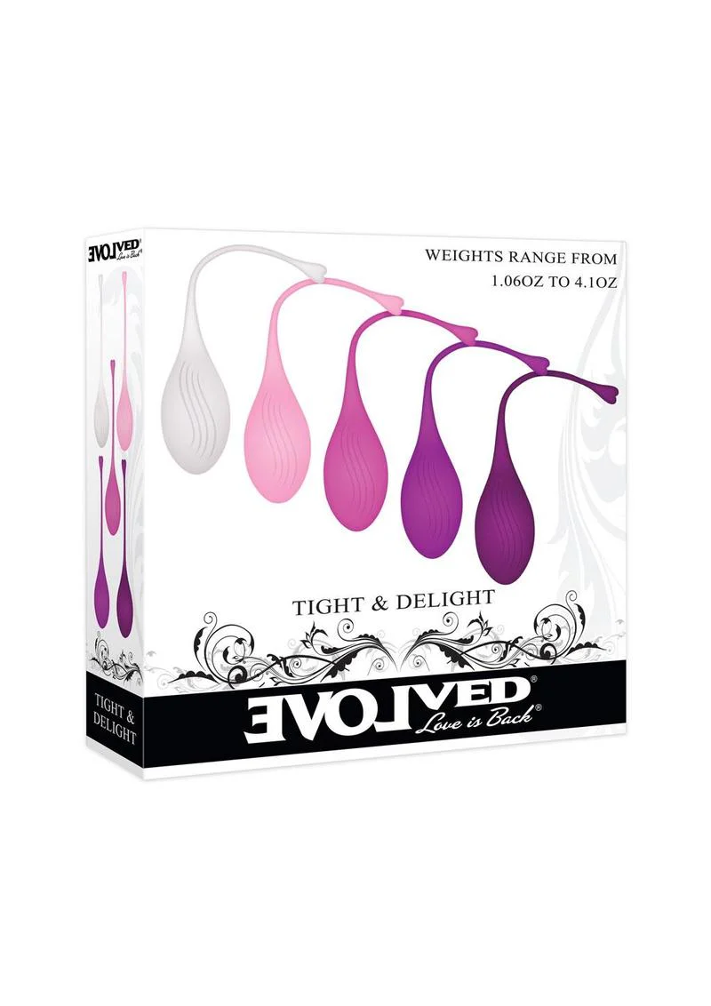 Evolved Tight And Delight Silicone Weighted Kegel Balls - Image 4