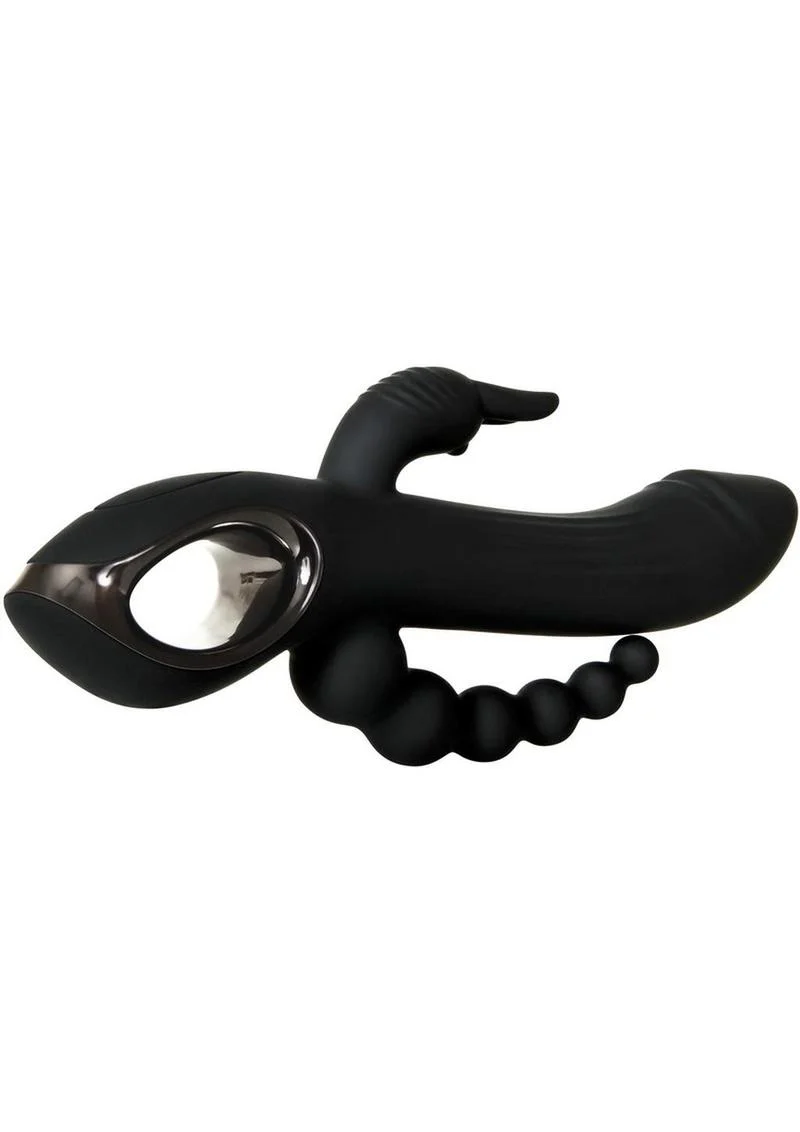 Evolved Trifecta Rechargeable Rabbit Vibrator - Image 2