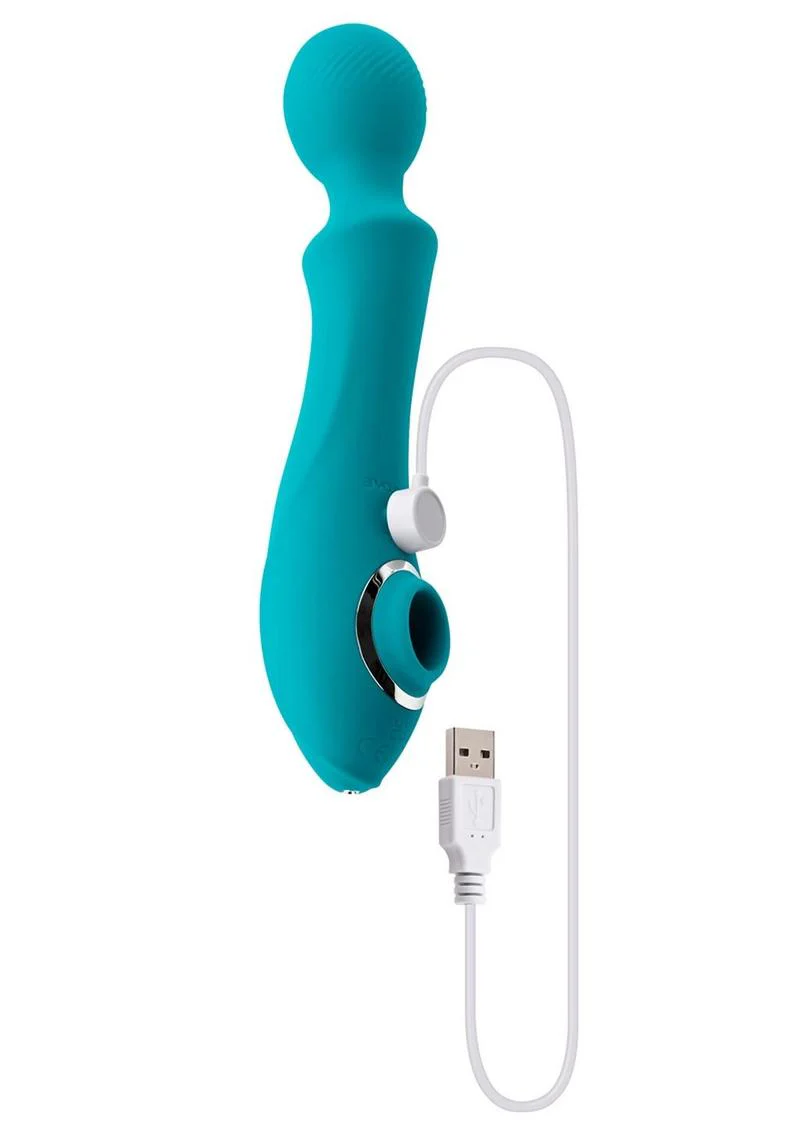 Evolved Wanderful Sucker Silicone Bodywand And Clitoral Stimulator - Image 3