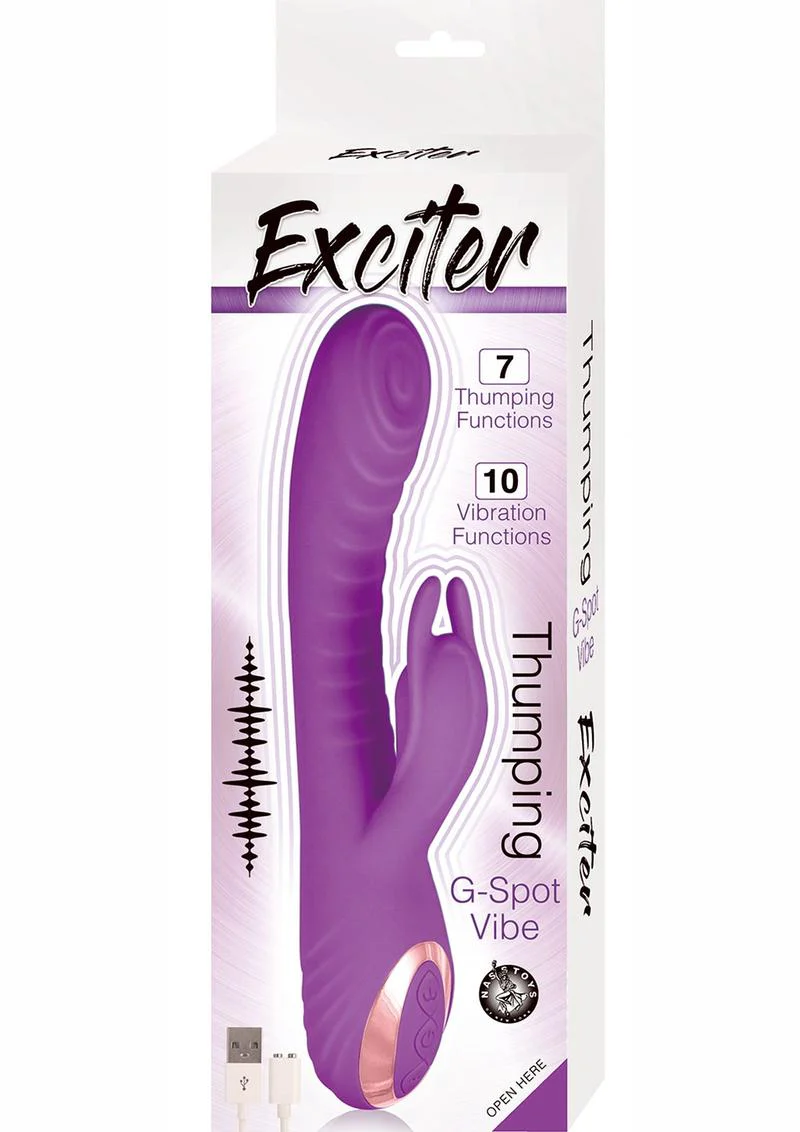 Exciter Thumping G-Spot Vibe Rabbit Vibrator - Image 2