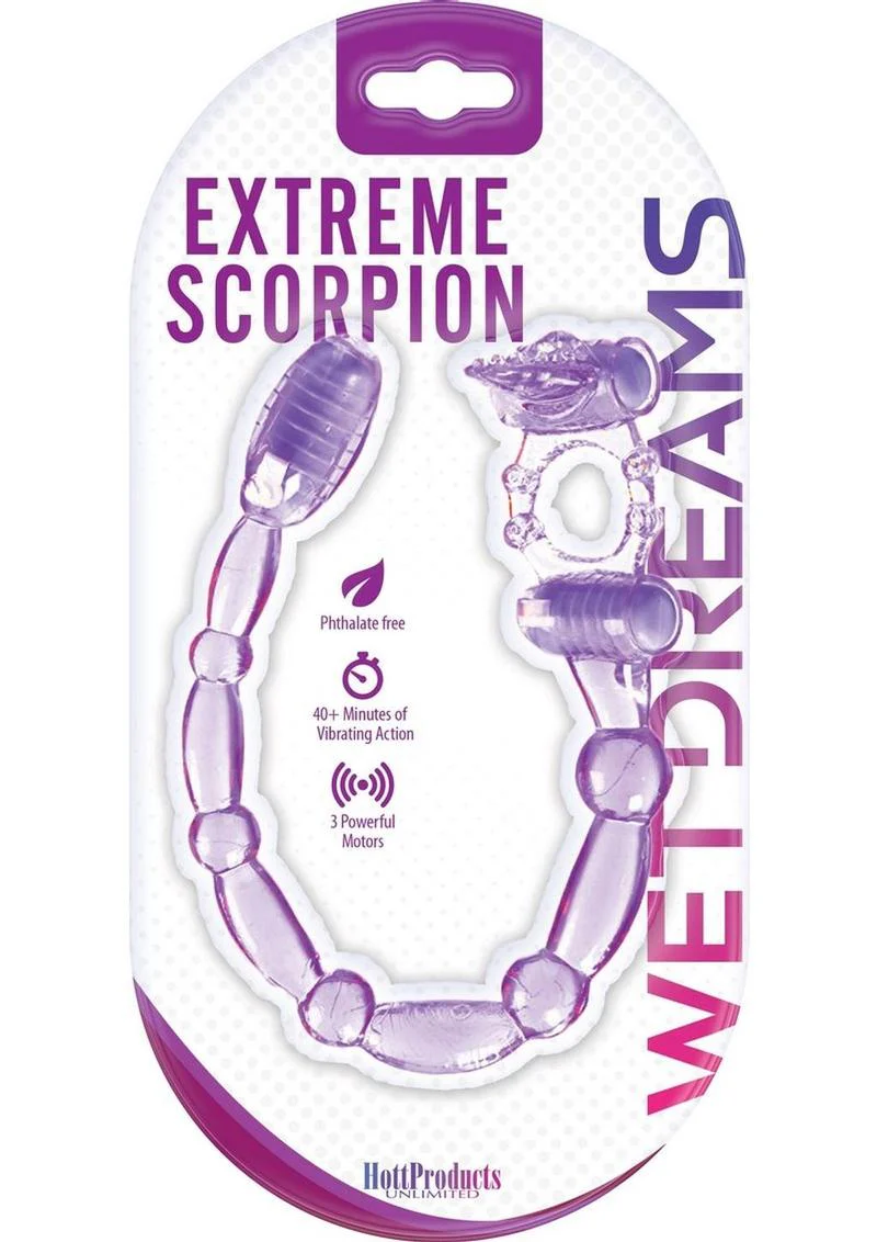 Extreme Scorpion Vibrating Silicone Cock Ring - Image 2