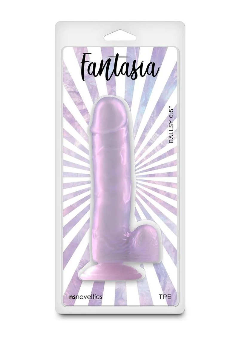Fantasia Ballsy Dildo Realistic TPE with Suction Base - Image 3