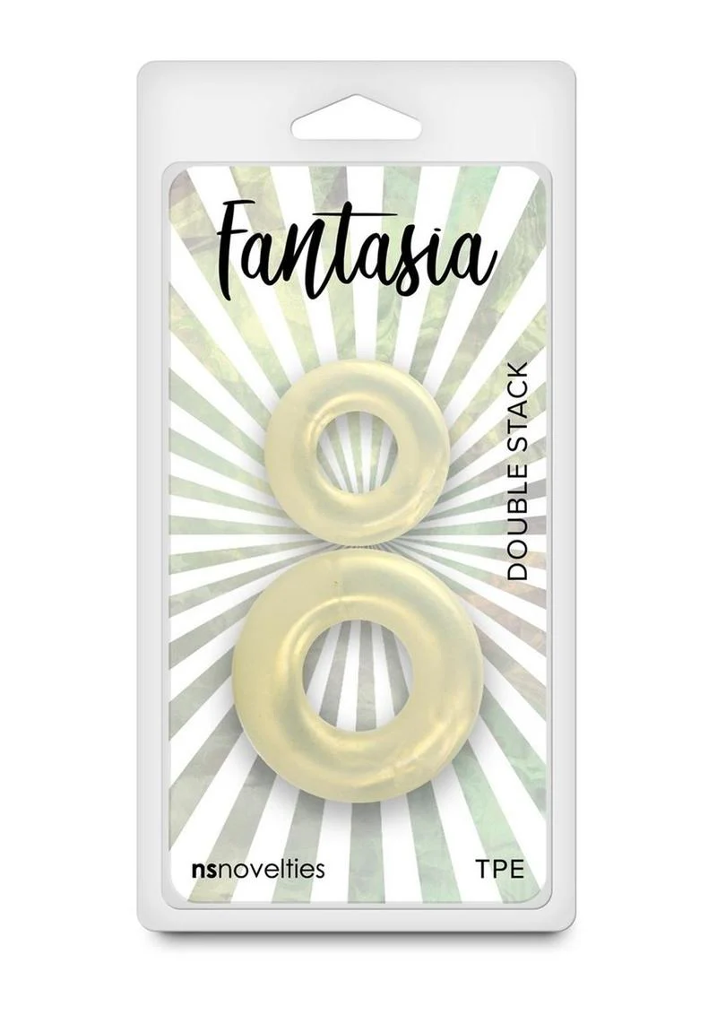 Fantasia Double Stack Cock TPE Rings Set for Enhanced Performance - Image 3