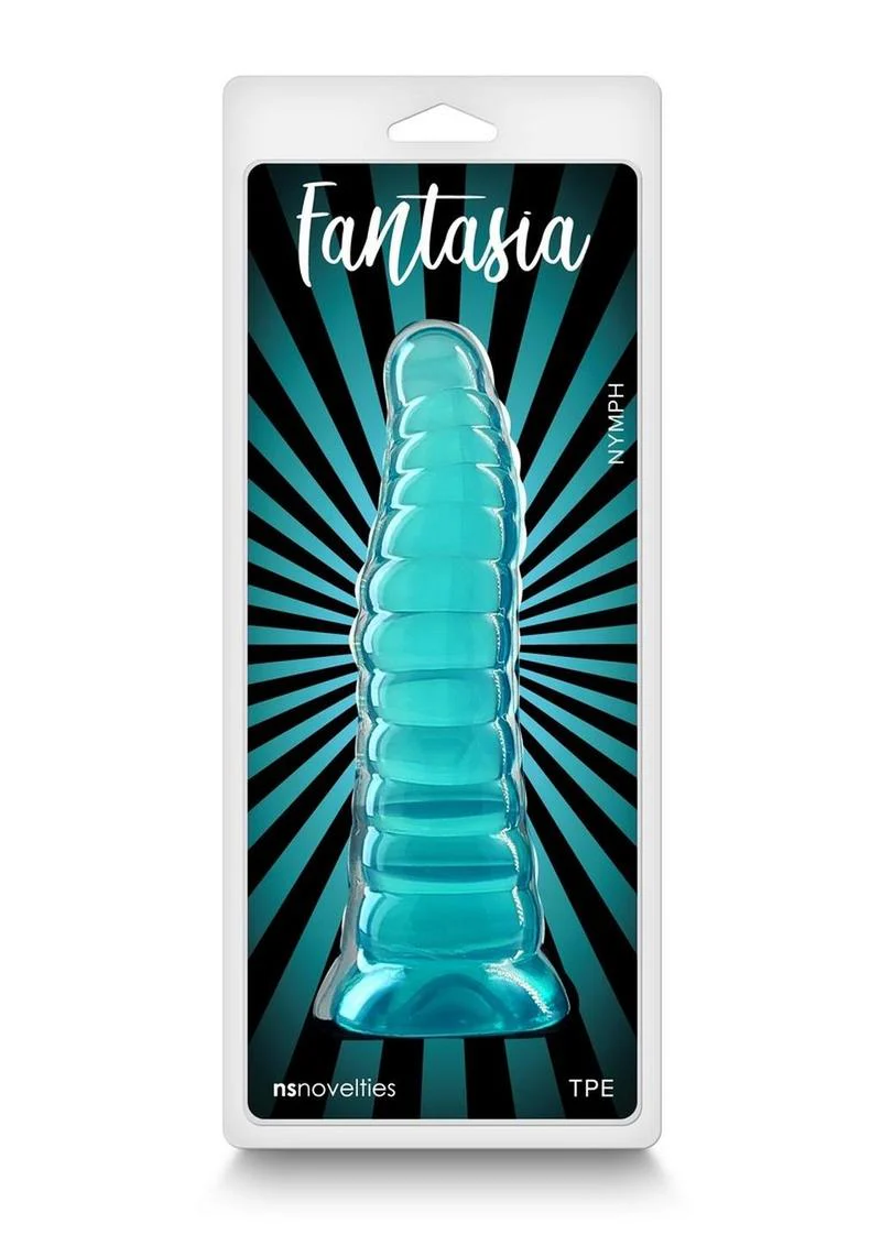 Fantasia Nymph Blue Finish Dildo - Image 6