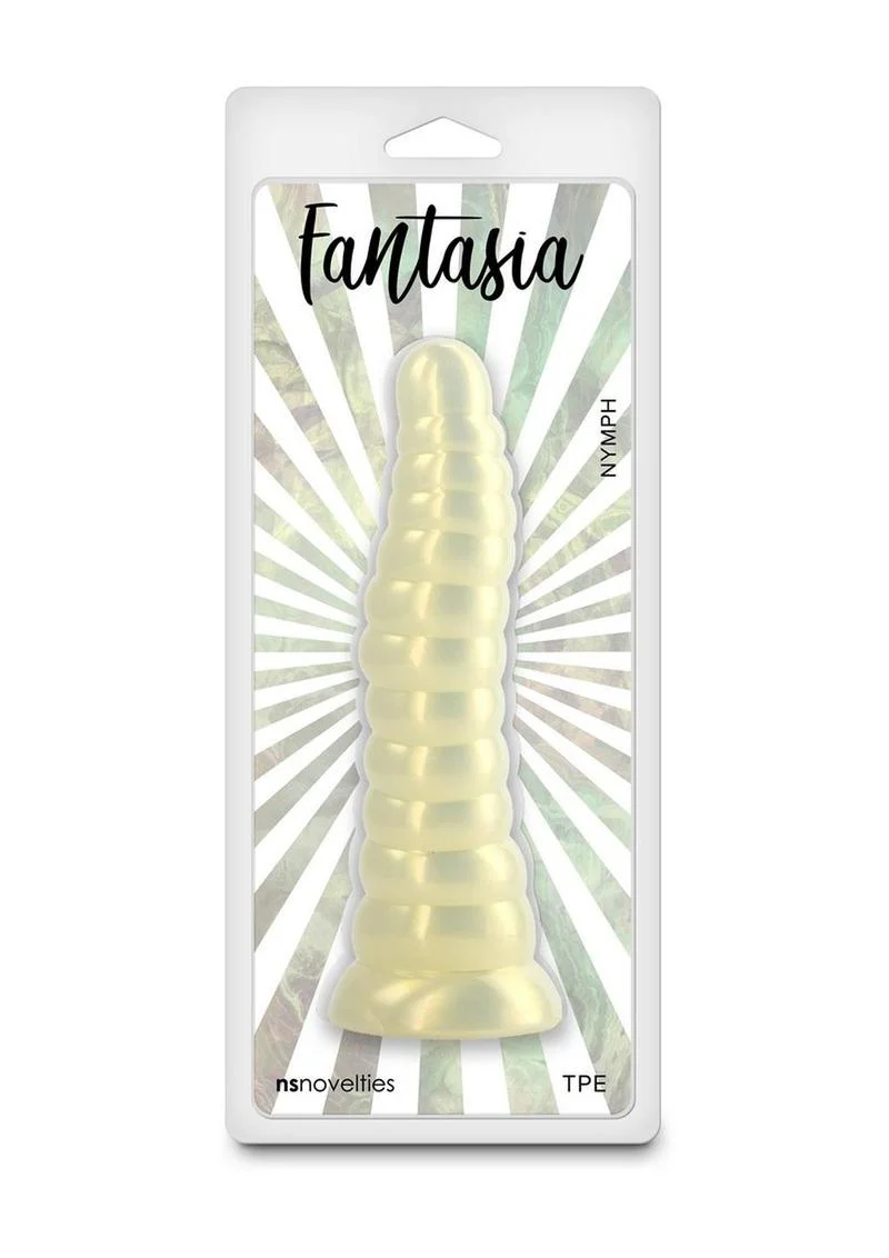 Fantasia Nymph Yellow Dildo TPE Material - Image 3