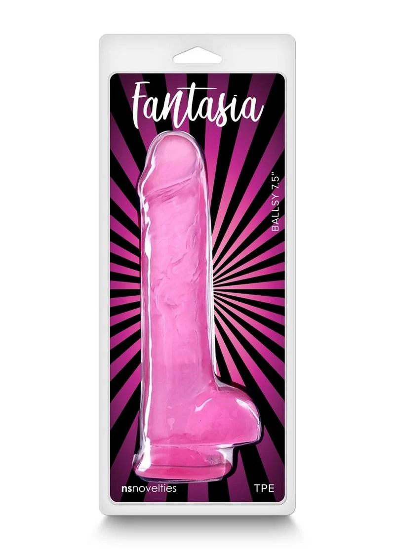 Fantasia Realistic Designed Ballsy Dildo - Image 9