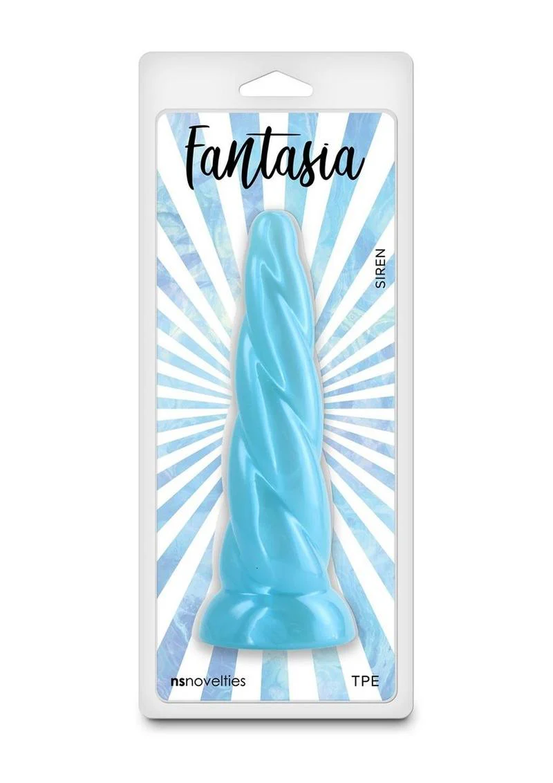 Fantasia Siren Twisted Textured Dildo by NS Novelties - Image 3