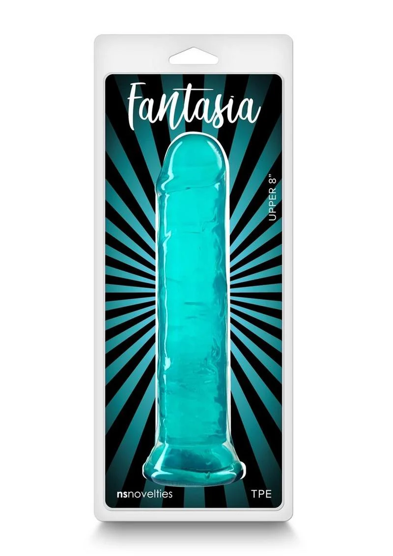 Fantasia Upper Smooth Designed Blue Dildo - Image 9