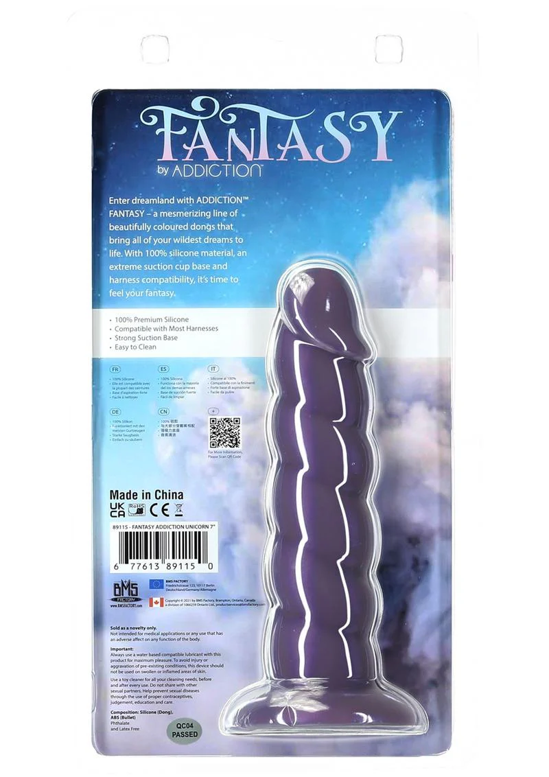 Fantasy by Addiction Unicorn Silicone Dildo - Image 11