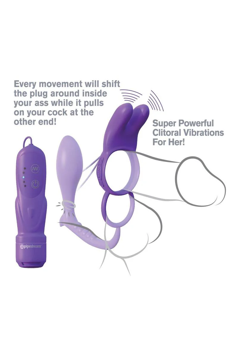 Fantasy C Ringz Ass Gasm Silicone Vibrating Rabbit - Image 2