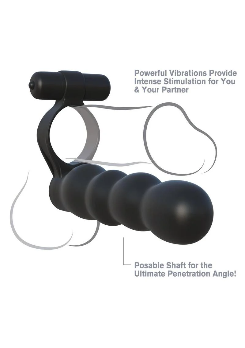 Fantasy C Ringz Posable Partner Double Penetrator - Image 2
