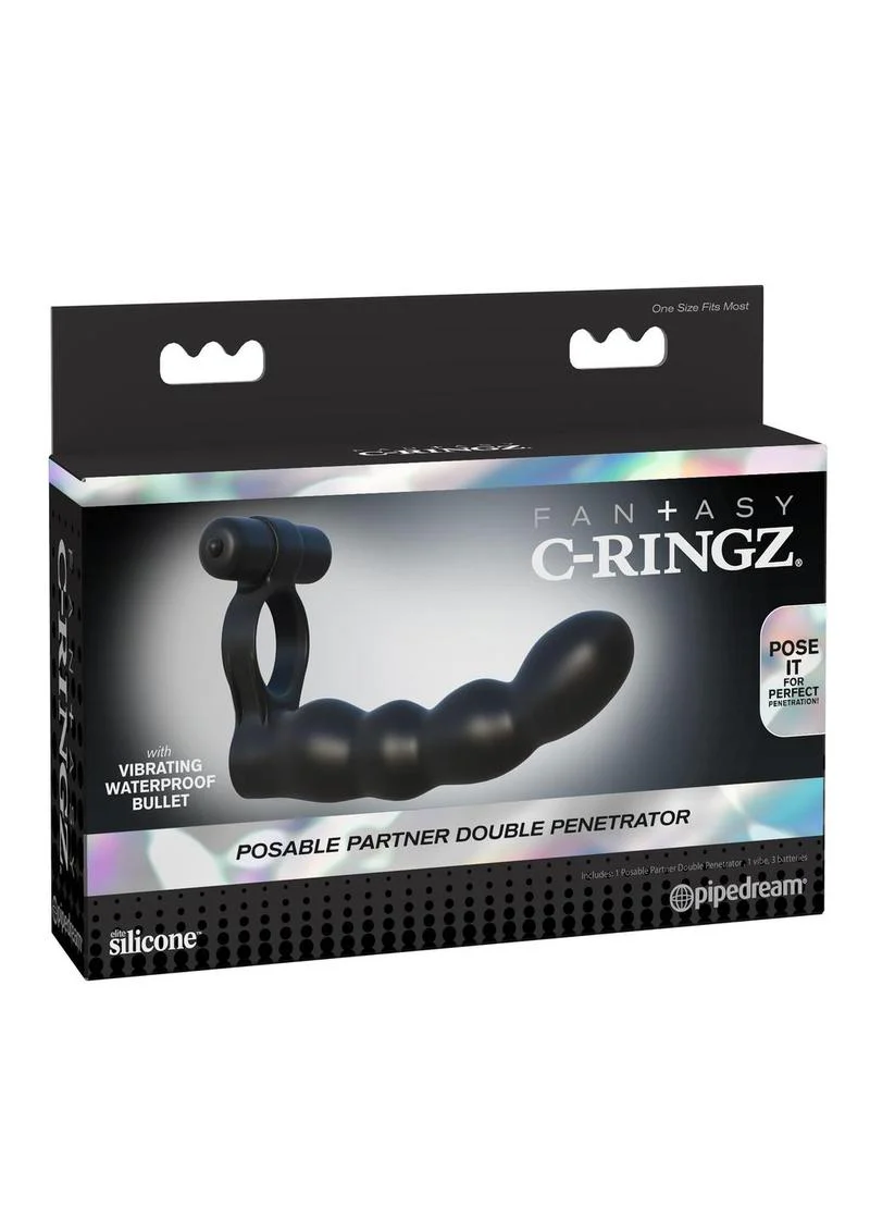 Fantasy C Ringz Posable Partner Double Penetrator - Image 3