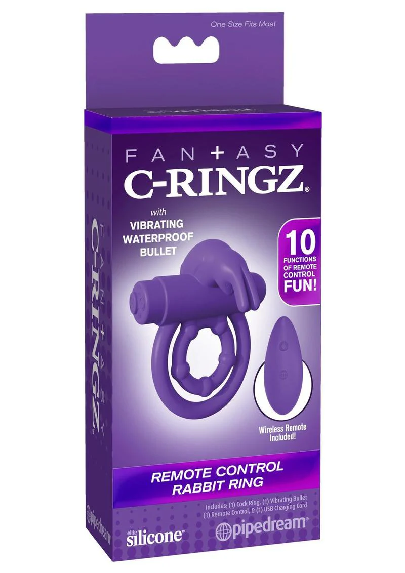 Fantasy C Ringz Silicone Rabbit Ring - Image 3