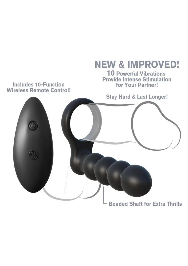 Fantasy C Ringz Silicone Remote Double Penetrator - Image 2