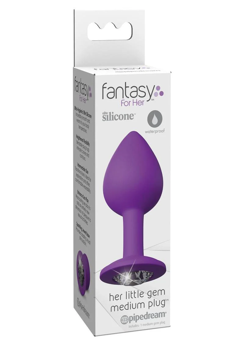 Fantasy For Her Little Gem Medium Plug Silicone Waterproof - Image 3
