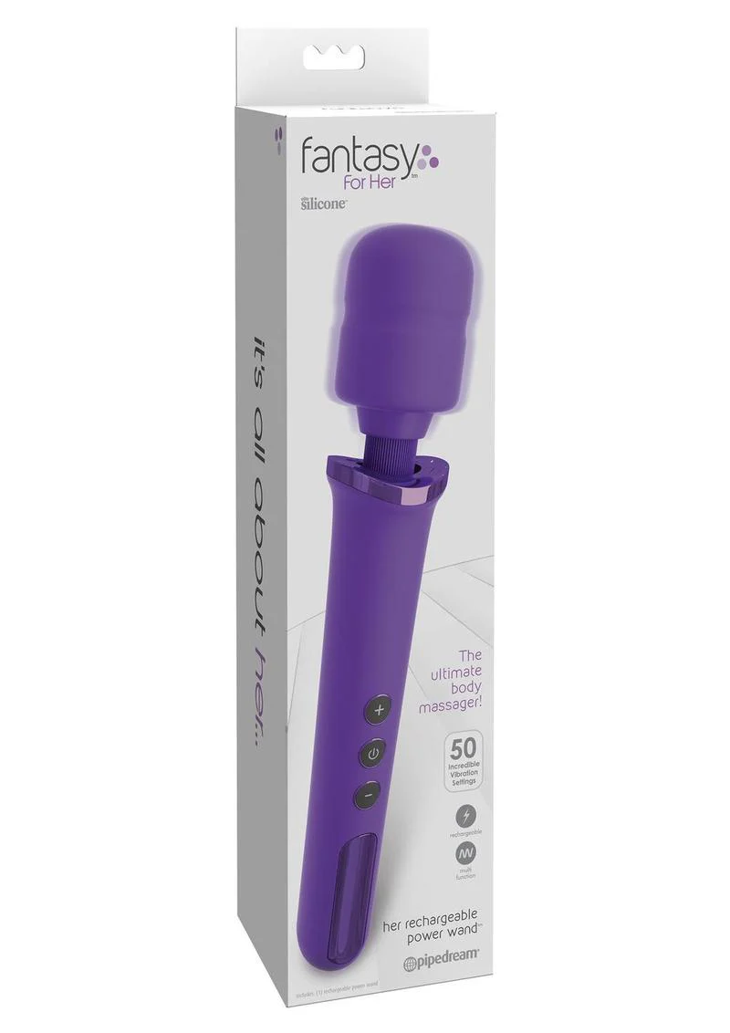 Fantasy For Her Rechargeable Power Wand Multi-Speed Massager - Image 3