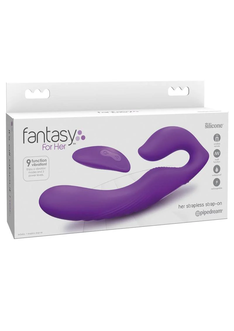 Fantasy For Her Strapless Vibrator Rechargeable Multi Function Pleasure - Image 3