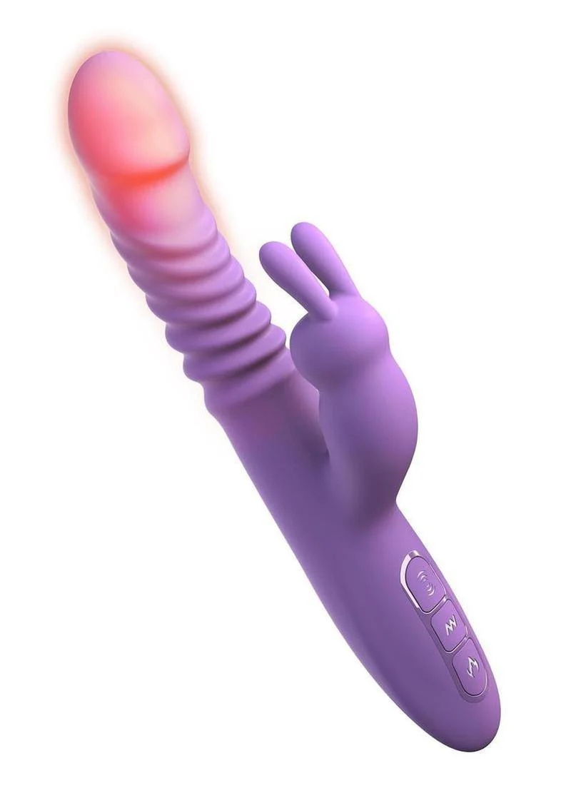 Fantasy For Her Thrusting Silicone Rabbit Rechargeable Vibrator - Image 2