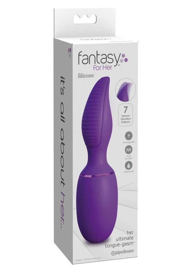 Fantasy For Her Ultimate Tongue-Gasm Rechargeable Vibrator - Image 3
