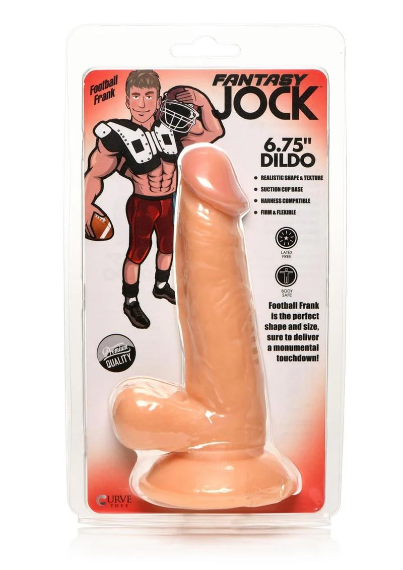 Fantasy Jock Football Frank Dildo With Balls - Image 4
