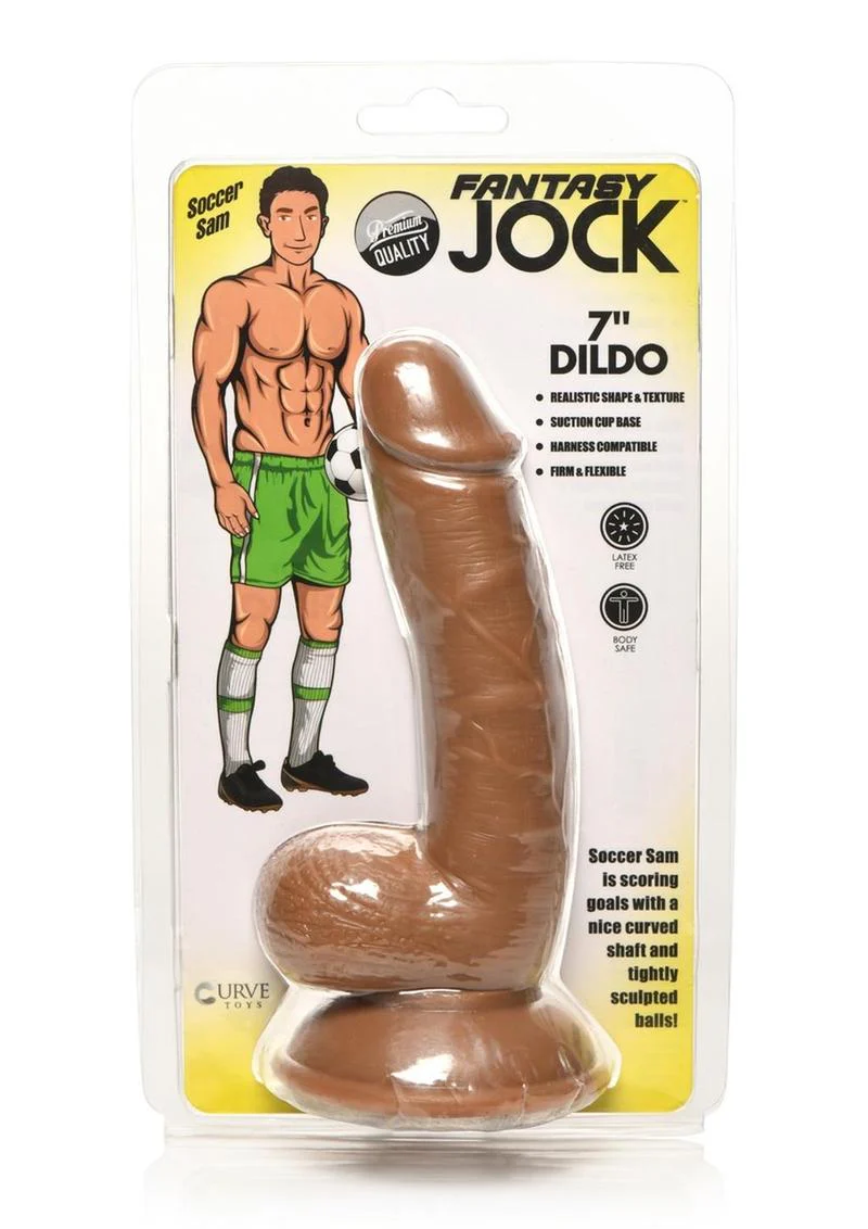 Fantasy Jock Soccer Sam Dildo with Balls - Image 4