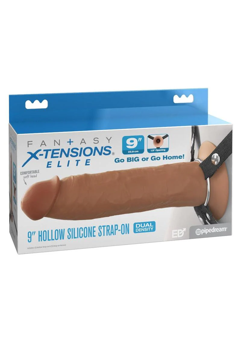 Fantasy X-Tensions Dual Density Hollow Strap-On - Image 12