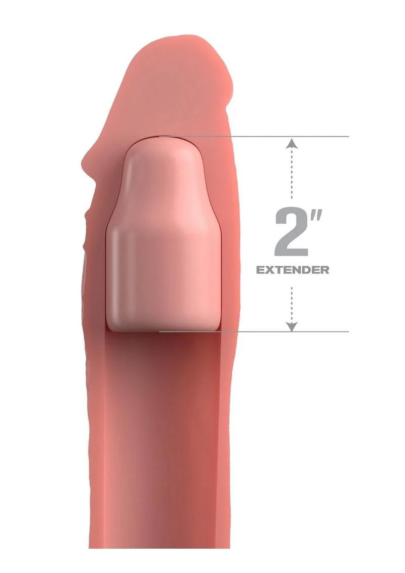 Fantasy X-Tensions Elite Silicone 2 Inch Penis Sleeve - Image 4