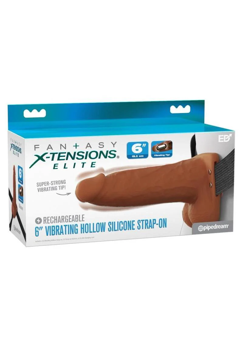 Fantasy X-Tensions Elite Vibrating Hollow Strap-On - Image 19