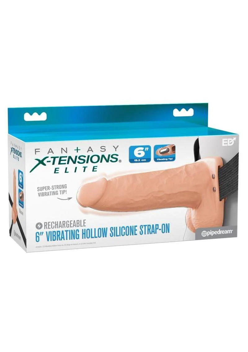 Fantasy X-Tensions Elite Vibrating Hollow Strap-On - Image 20