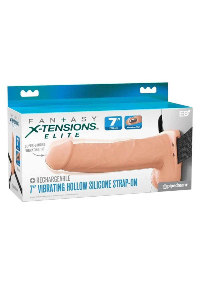 Fantasy X-Tensions Elite Vibrating Hollow Strap-On - Image 22