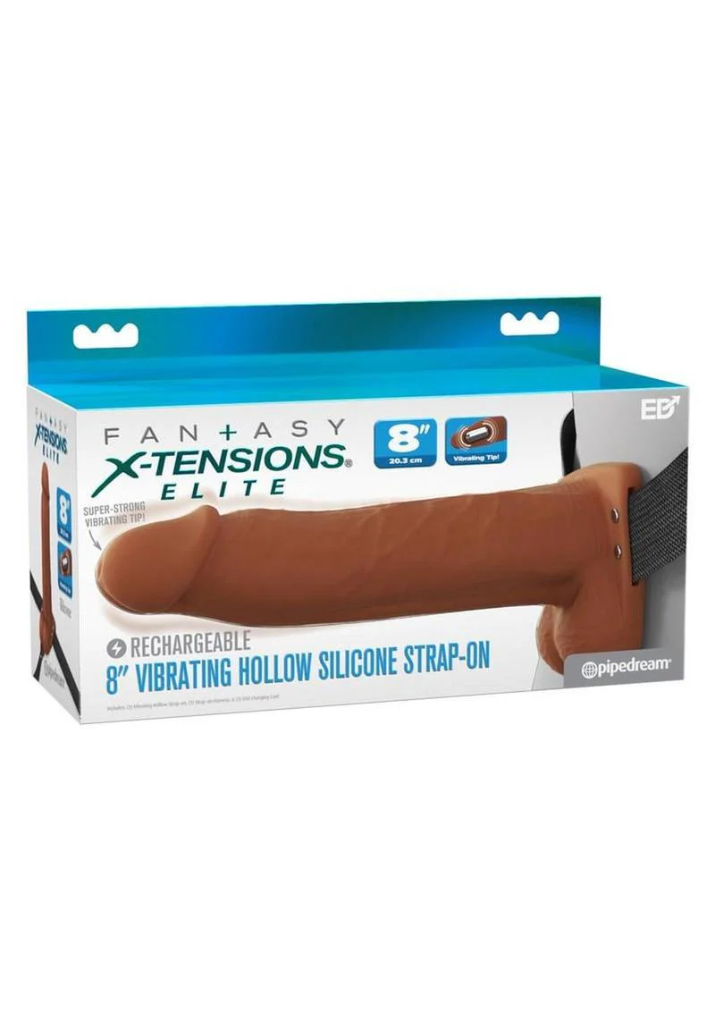 Fantasy X-Tensions Elite Vibrating Hollow Strap-On - Image 23