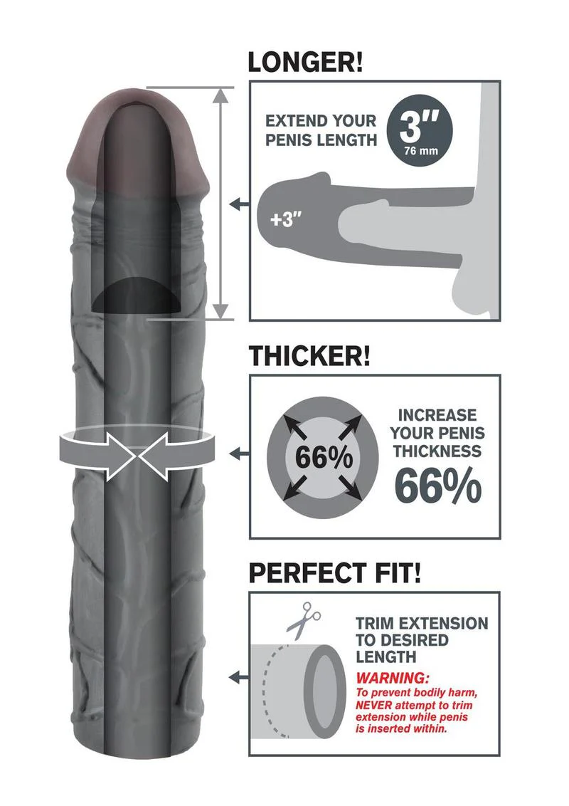 Fantasy X-Tensions Mega 3 Inch Extension Sleeve - Image 3