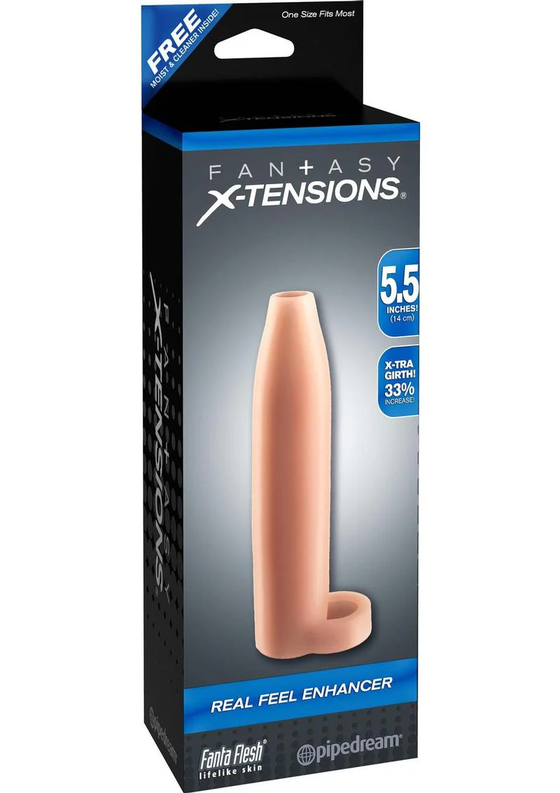 Fantasy X Tensions Real Feel Enhancer Sleeve 5.5 Inch - Image 3