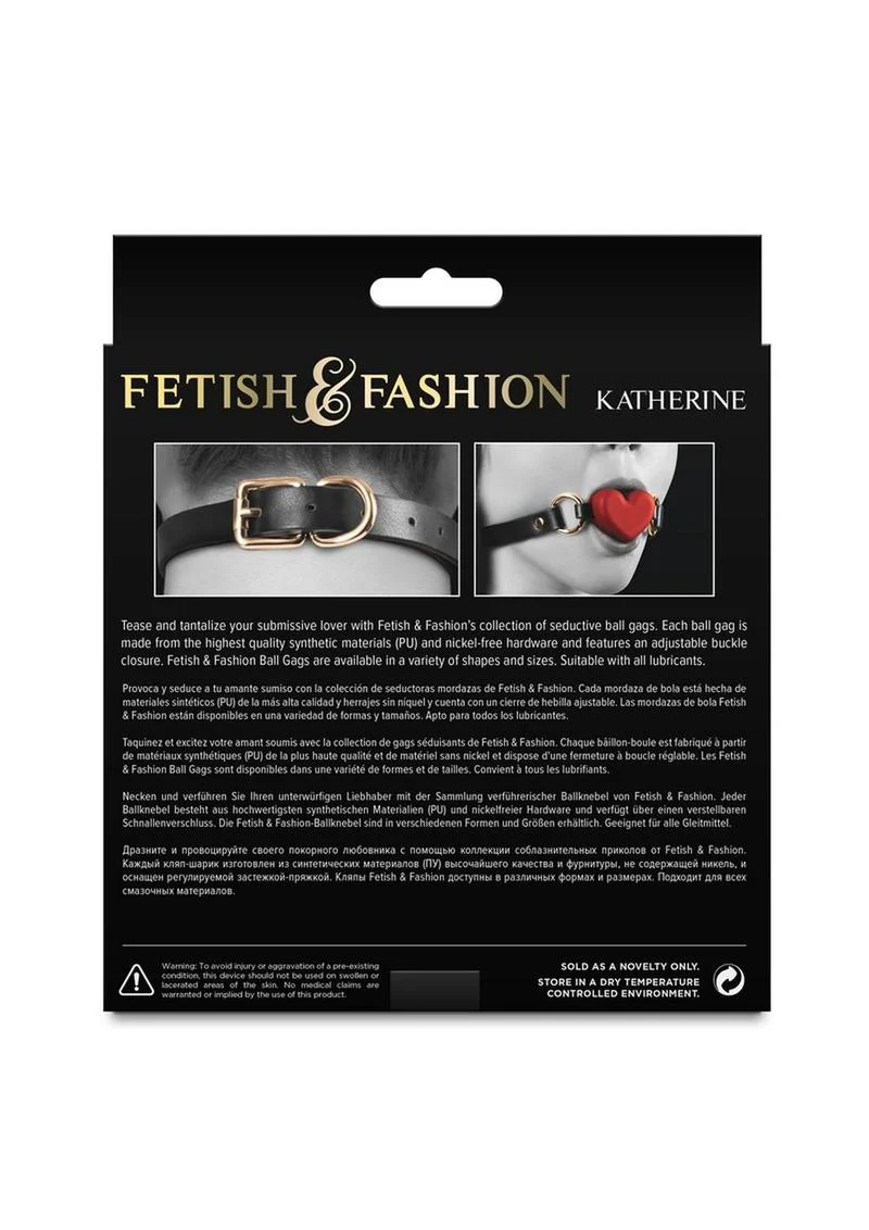 Fashion and Fetish Katherine Ball Gag - Image 3