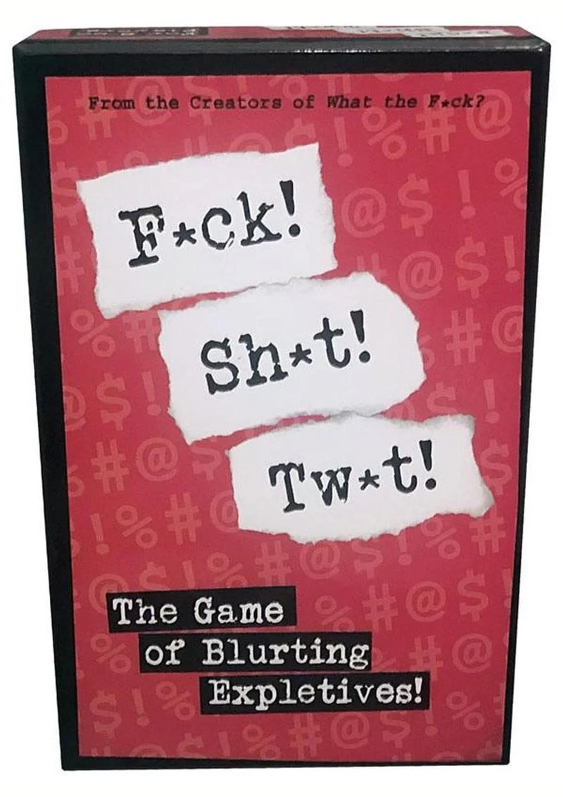 Fck! Sht! Tw*t! – The Game of Blurting Expletives for Adults - Image 2