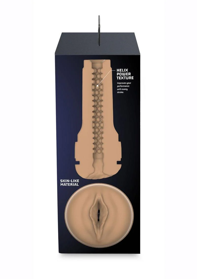 Feel Stroker by Kiiroo Light Brown Skin-Like Male Masturbator - Image 9