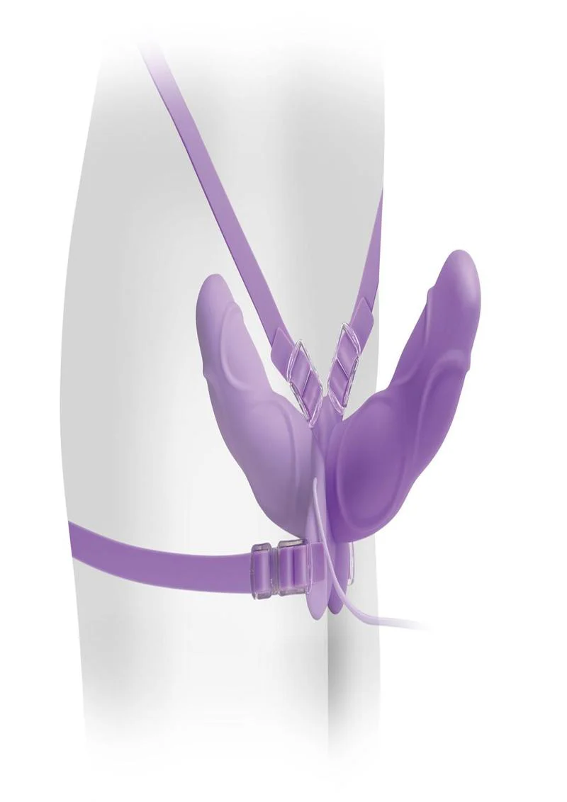 Fetish Fantasy Elite Vibrating Double Delight Strap-On - Image 2