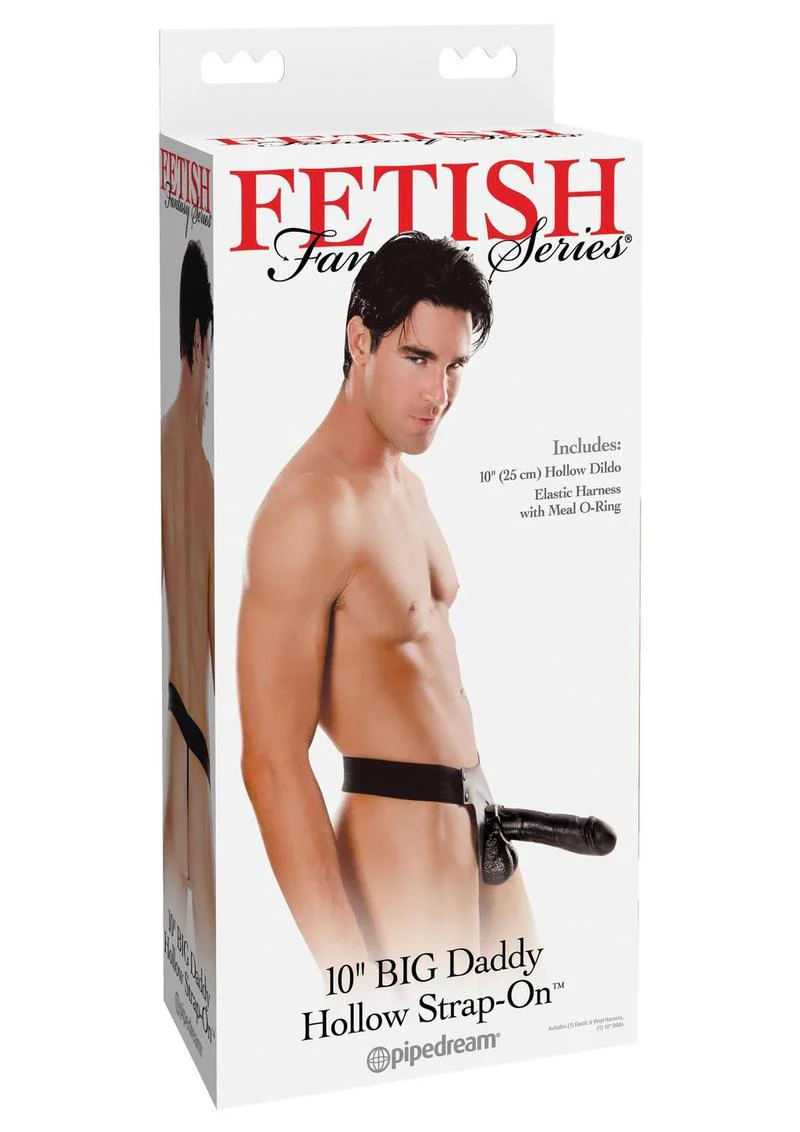 Fetish Fantasy Series Big Daddy Hollow Comfortable Strap-On - Image 3