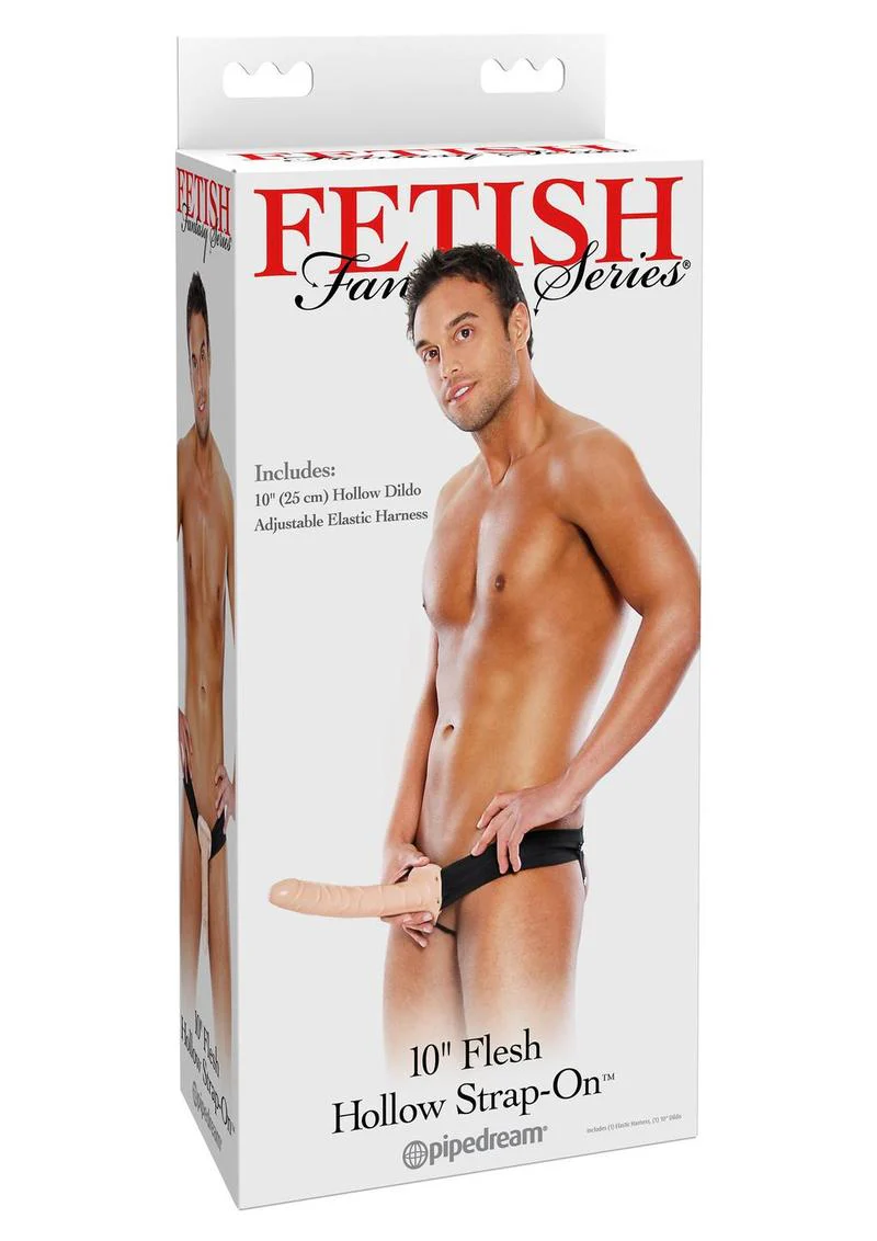 Fetish Fantasy Series Flesh Hollow Strap-On  Harness - Image 3