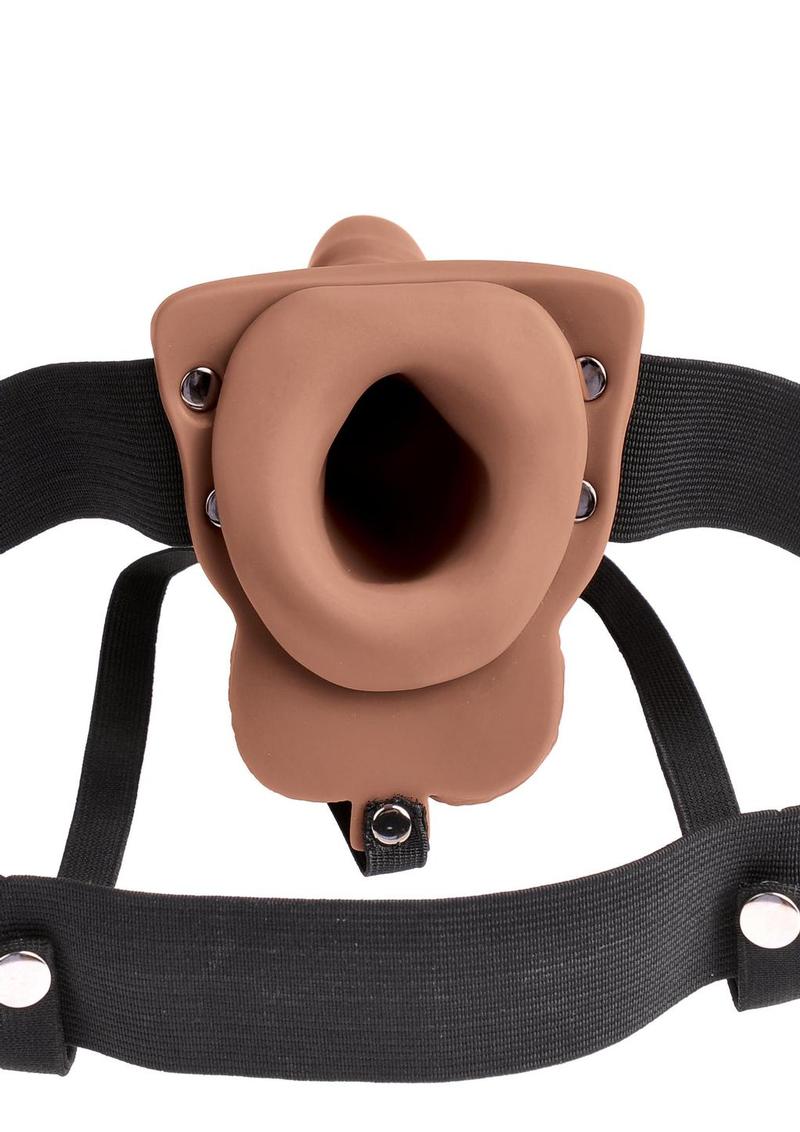 Fetish Fantasy Series Hollow Rechargeable Comfortable Strap-On with Balls - Image 2