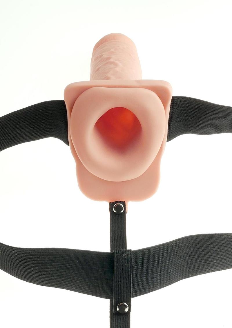 Fetish Fantasy Series Hollow Rechargeable Strap-On With Balls - Image 2
