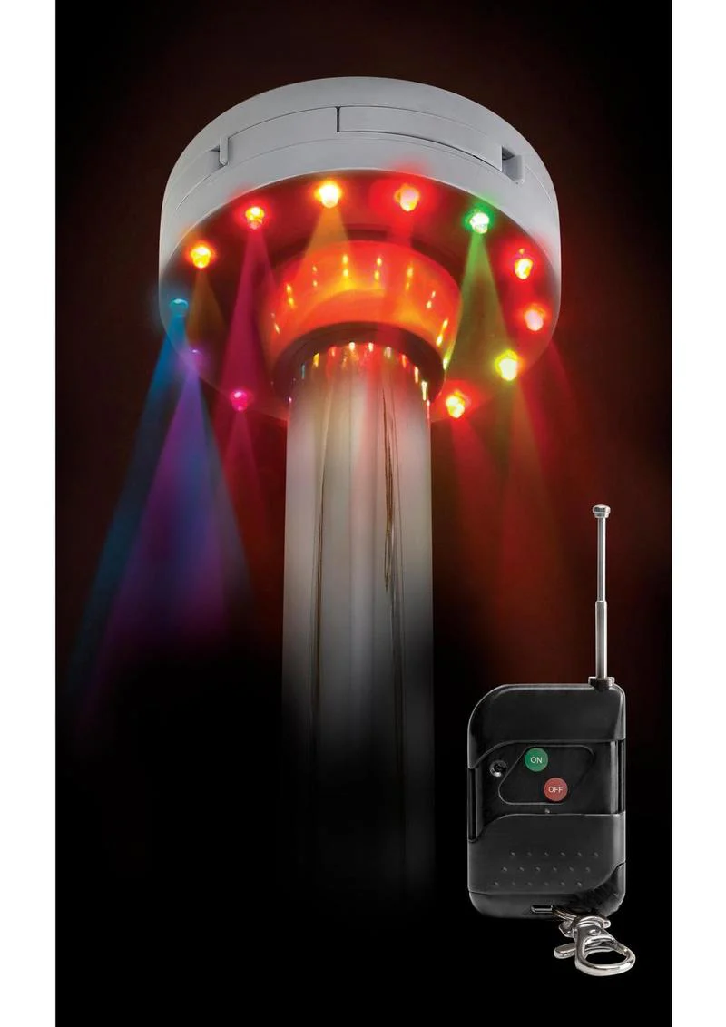 Fetish Fantasy Series Light-Up Disco Dance Pole with Remote Control - Image 2