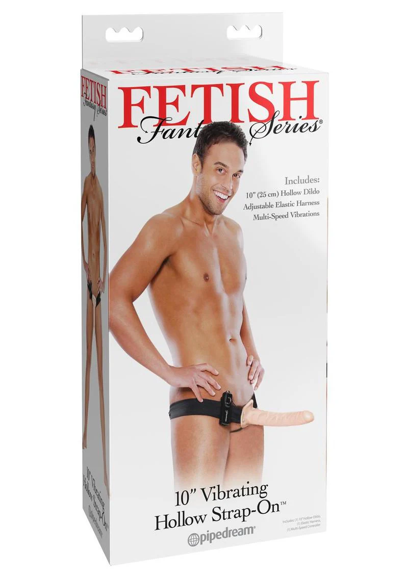Fetish Fantasy Vibrating Hollow Strap-On  Harness - Image 3