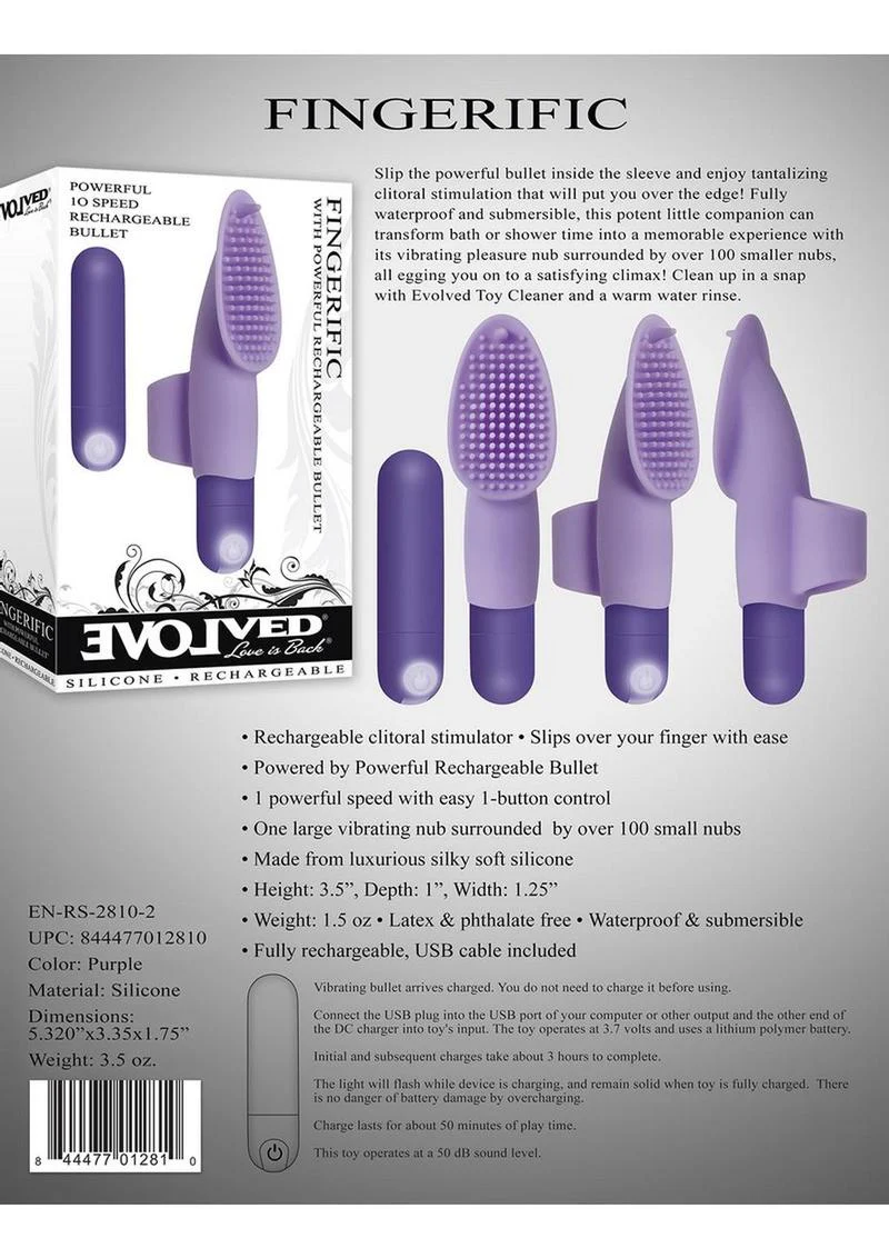 Fingerific Rechargeable  Clitoral Stimulator Vibrator - Image 3