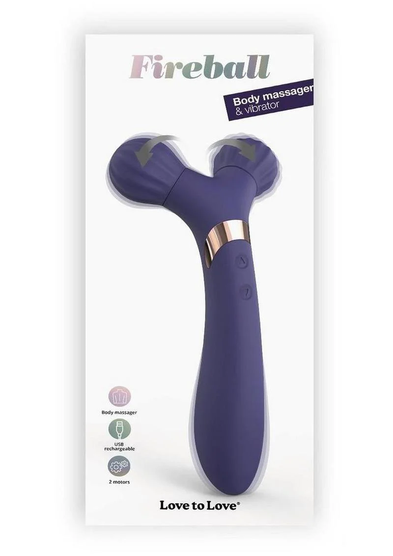 Fireball Rechargeable Body Massager And Vibrator Love to Love Toy - Image 4