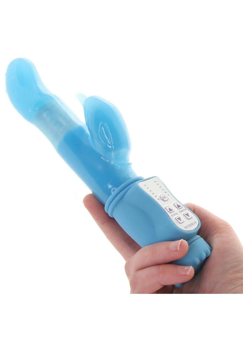 Firefly Jessica Glow In The Dark Thrusting & Rotating Rabbit Vibrator - Image 3