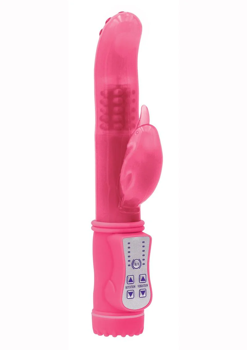 Firefly Jessica Glow In The Dark Thrusting & Rotating Rabbit Vibrator - Image 4