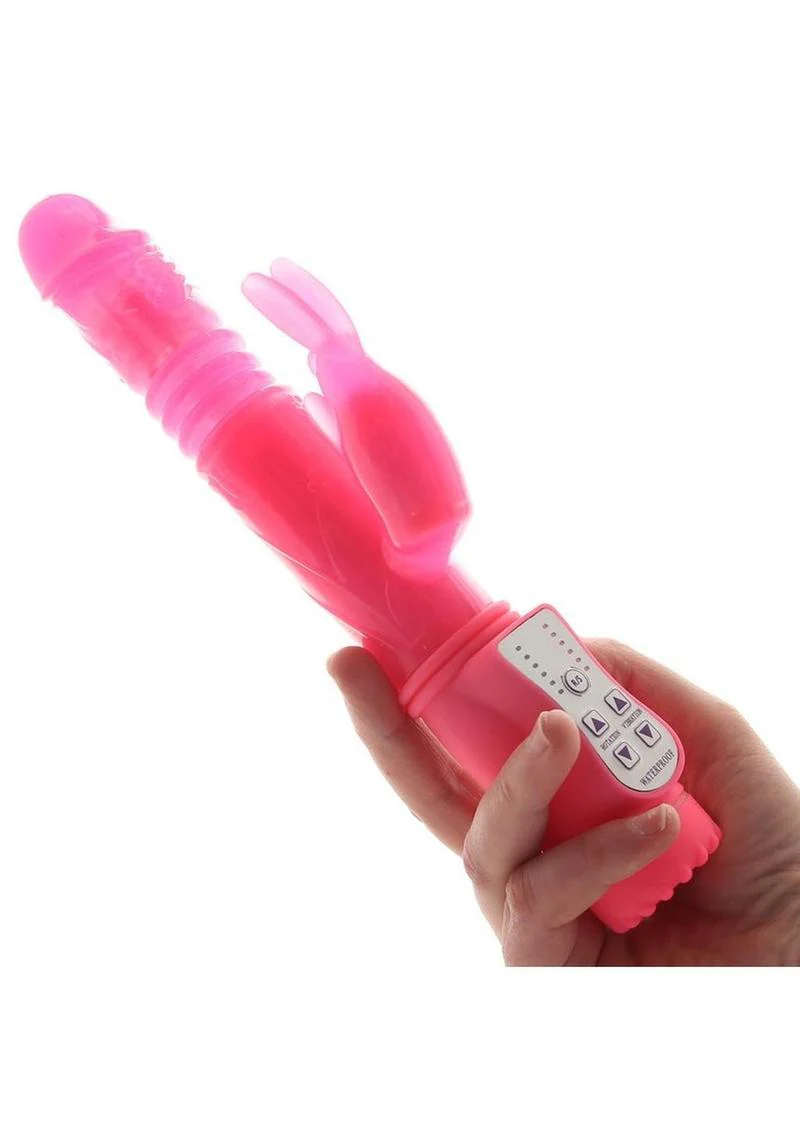 Firefly Thumper Glow In The Dark Thrusting Rabbit Vibrator - Image 3