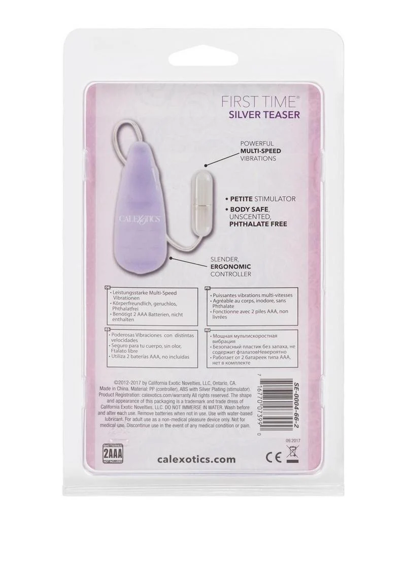 First Time Satin Teaser Bullet Vibrators with Remote Control - Image 7
