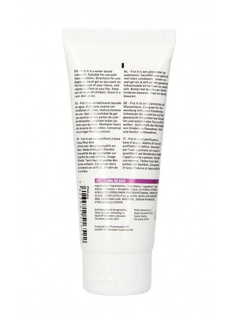 Fist It Anal Relaxer Water Based Lubricant - Image 2